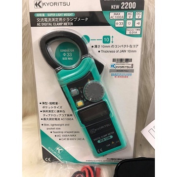 Ampe kìm KYORITSU 2200 (AC 1000A) Nhập Khẩu Thái Lan - Đồ Nghề Không Thể Thiếu Của Thợ Điện Chuyên Nghiệp