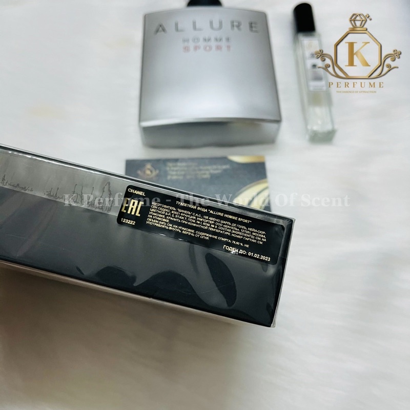 [K Perfume Chính Hãng] Nước Hoa Nam Chanel Allure Homme Sport EDT | BigBuy360 - bigbuy360.vn
