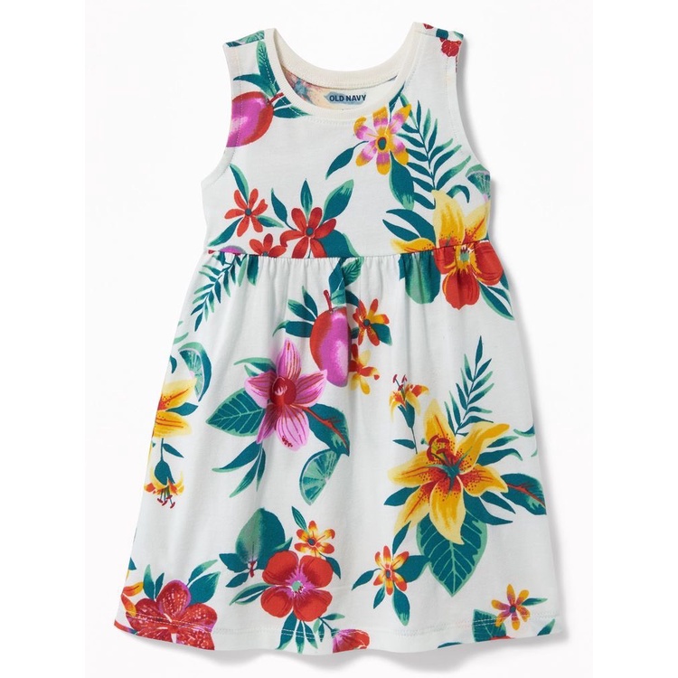 Tank Dress / Đầm thun sát nách 0ID N4VY cho bé gái