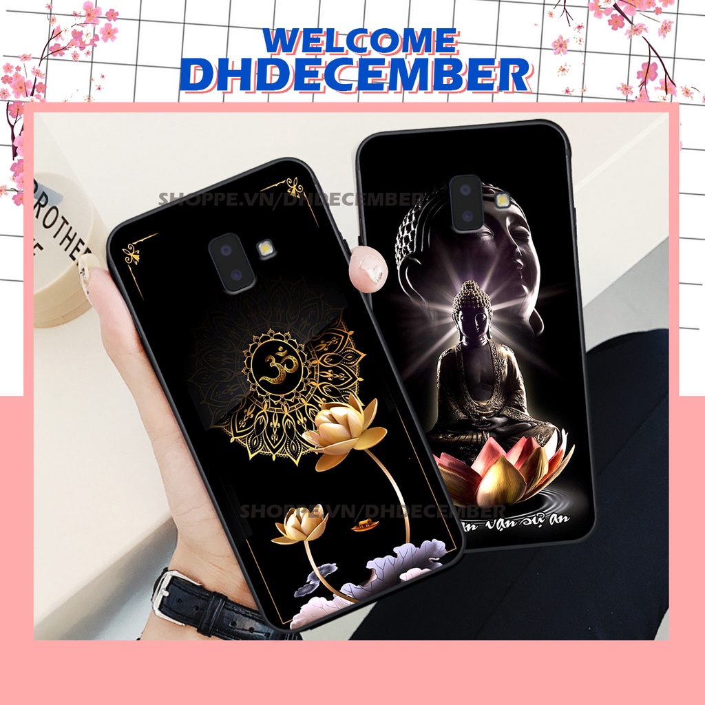 Ốp lưng Samsung Galaxy J6 PLUS in hình thư pháp tâm an vạn sự an ,mã đáo thành công SIÊU CHẤT