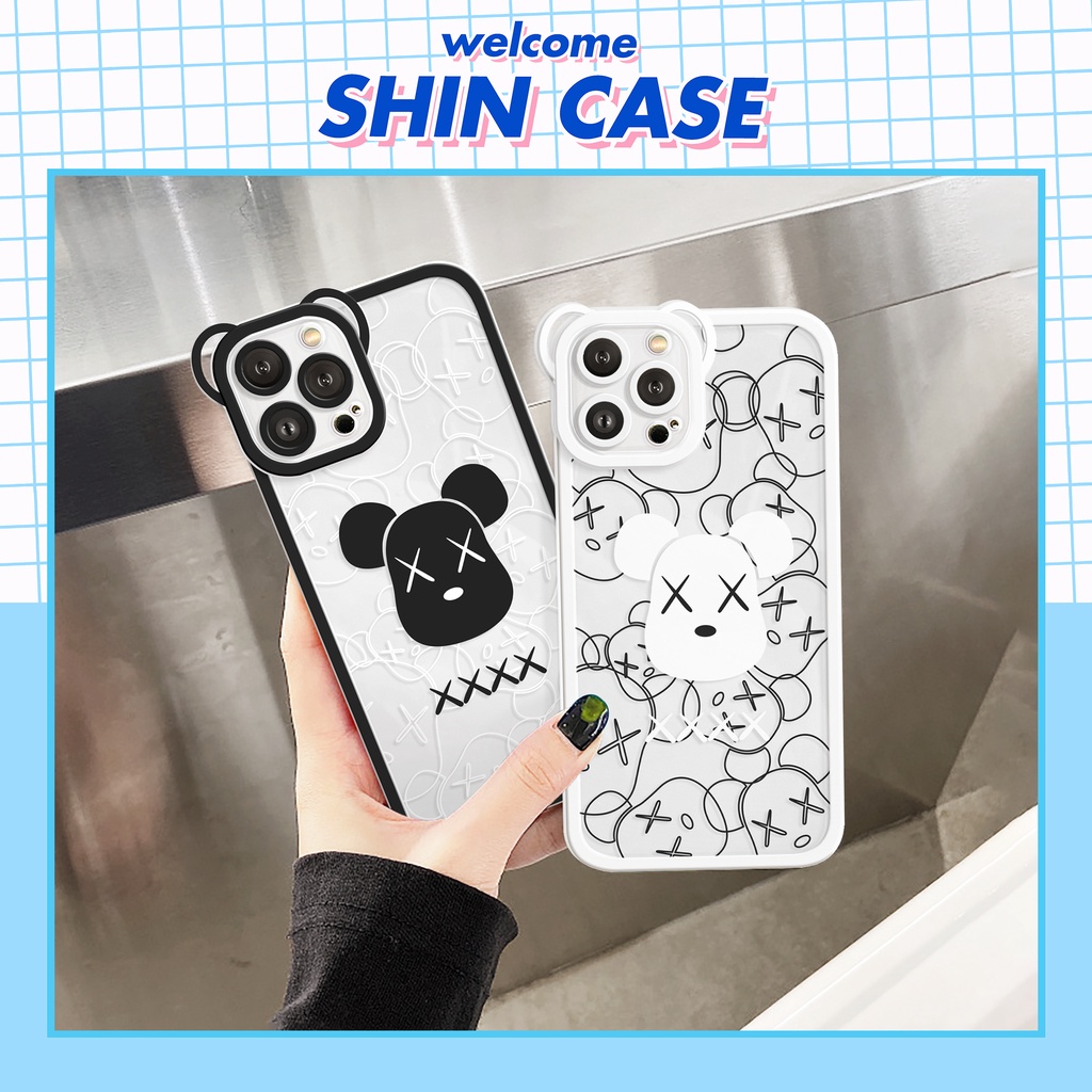 Ốp lưng iphone camera gấu XXXX 6/6plus/6s/6splus/7/7plus/8/8plus/x/xs/11/12/13/14/pro/max/promax/plus/shin/case