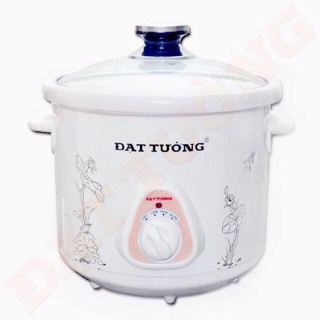 [HÀNG CHÍNH HÃNG] Nồi Hầm Cháo 1,5L Đạt Tường -Thiết Bị Điện Gia Dụng - Đồ gia dụng nhà bếp - Nồi Hầm Chậm