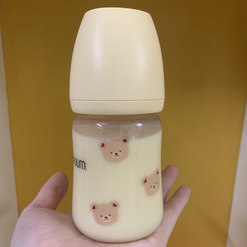 Sticker Hàn Quốc Gấu dán bình sữa, đồ dùng cho bé