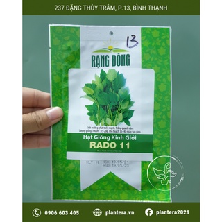 Hạt giống kinh giới rado 11 1g - hạt giống - rau gia vị