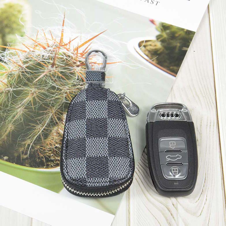 Ví đựng chìa khóa xe hơi có dây khóa kéo đa năng tiện dụng