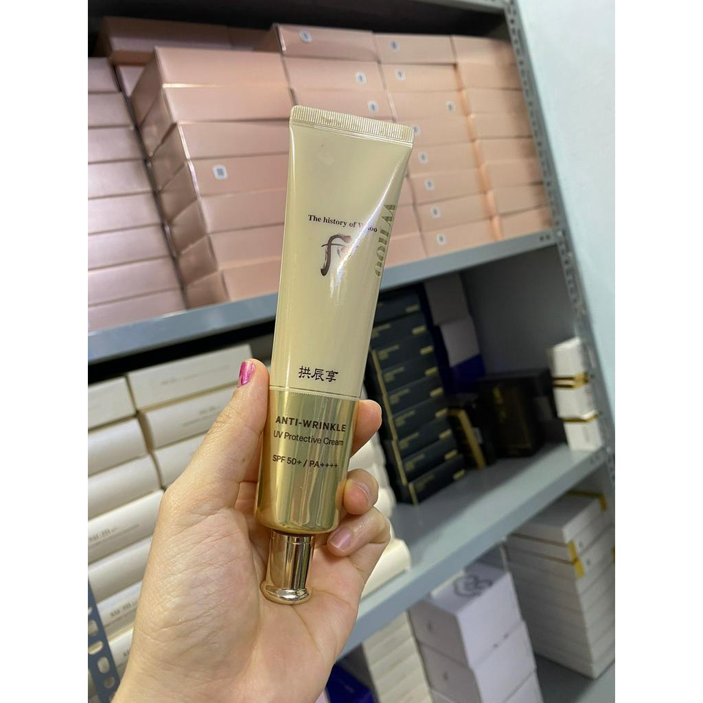Tách set kem chống nắng whoo vàng 75ml