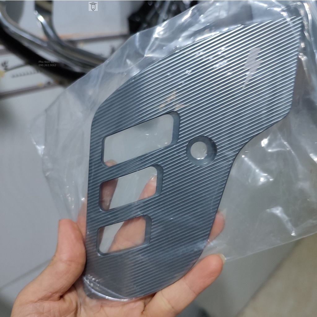 Ốp Che Phuộc Vespa Hàng CNC Full Nhôm Cao Cấp