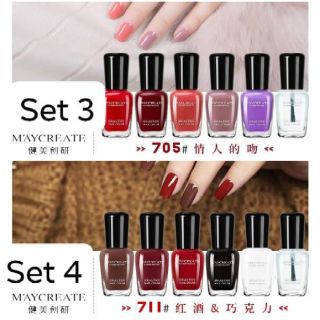 Sơn móng tay MAYCREATE 6 lọ