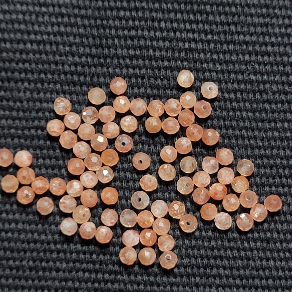 Hạt lẻ đá phong thủy 2.8-3mm