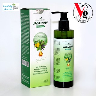 Dầu gội dược liệu jasunny 220ml sạch gàu giảm ngứa ngừa hư tổn