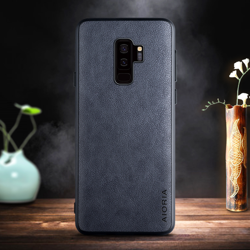 Aio Bao Da Thời Trang Cho Điện Thoại samsung galaxy s9 plus Ốp