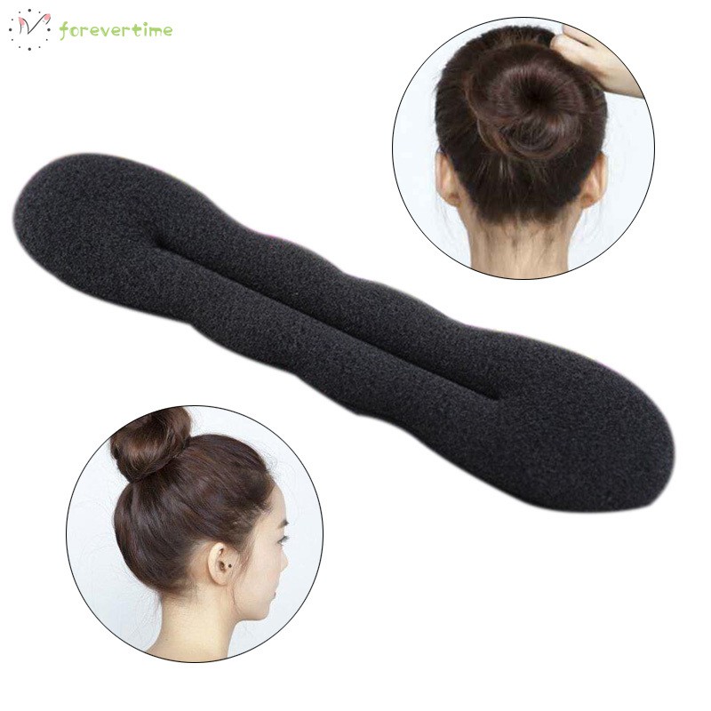 ☞ Phụ kiện trang sức☜ Magic Hair Bun Maker Donut Styling Shaper French Twist Doughnuts Hair DIY Roller Curler