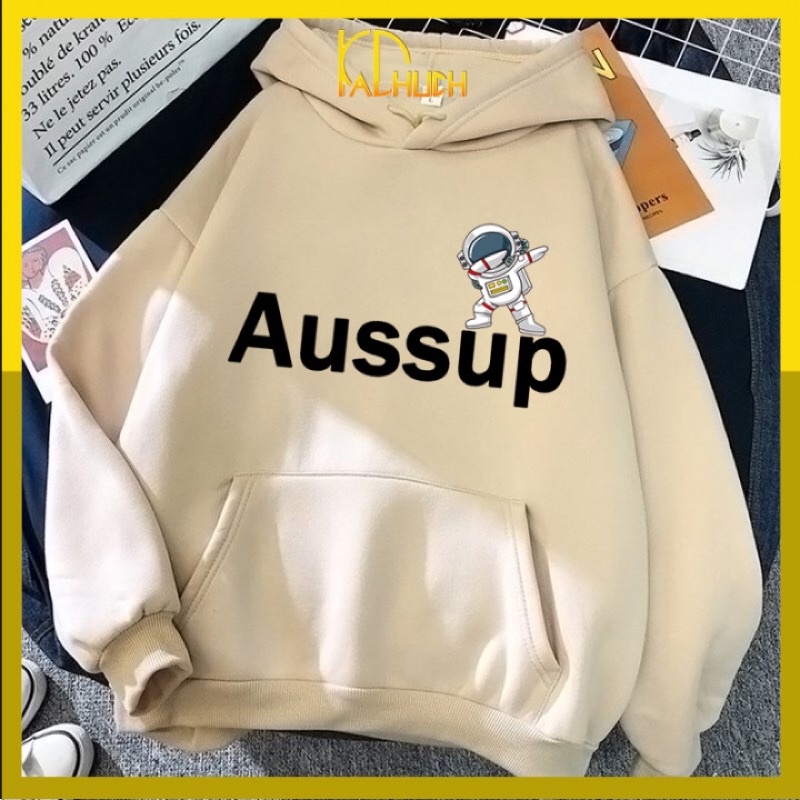 Áo hoodie nam nữ AUSSUP phi hành gia có 12 màu