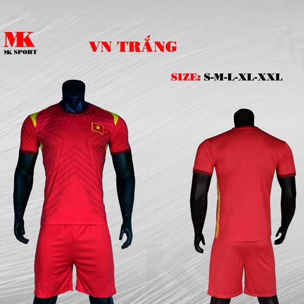 Đồ Đá Banh Đội Tuyển Việt Nam 2020-2021- In Tên Số Theo Yêu Cầu - ViKi Sport