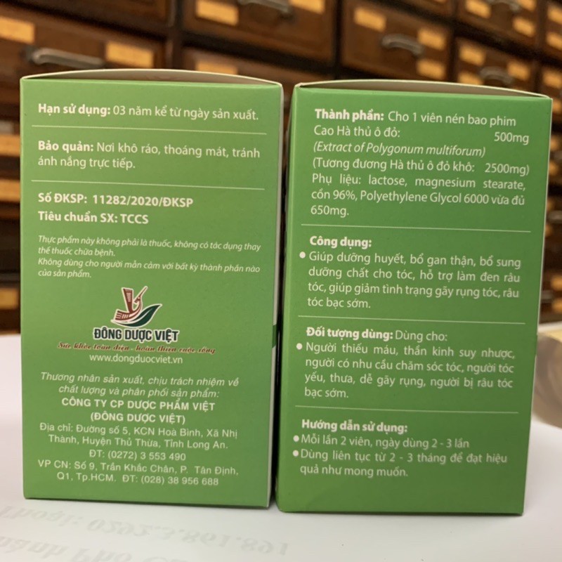 Hà Thủ Ô Đỏ - Hàm Lượng Cao ĐTĐ