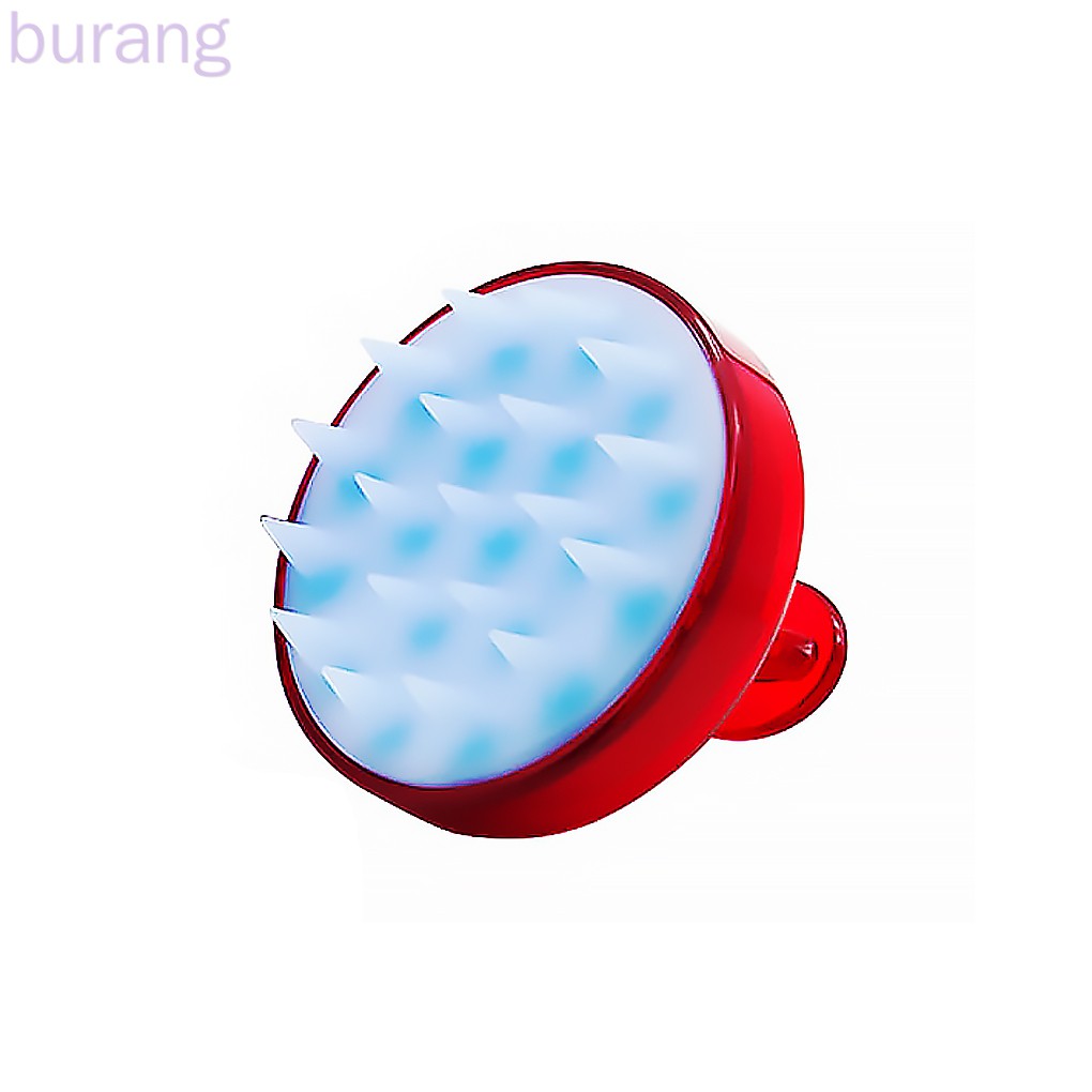 Bàn chải gội đầu mát-xa thư giãn bằng silicon tiện dụng