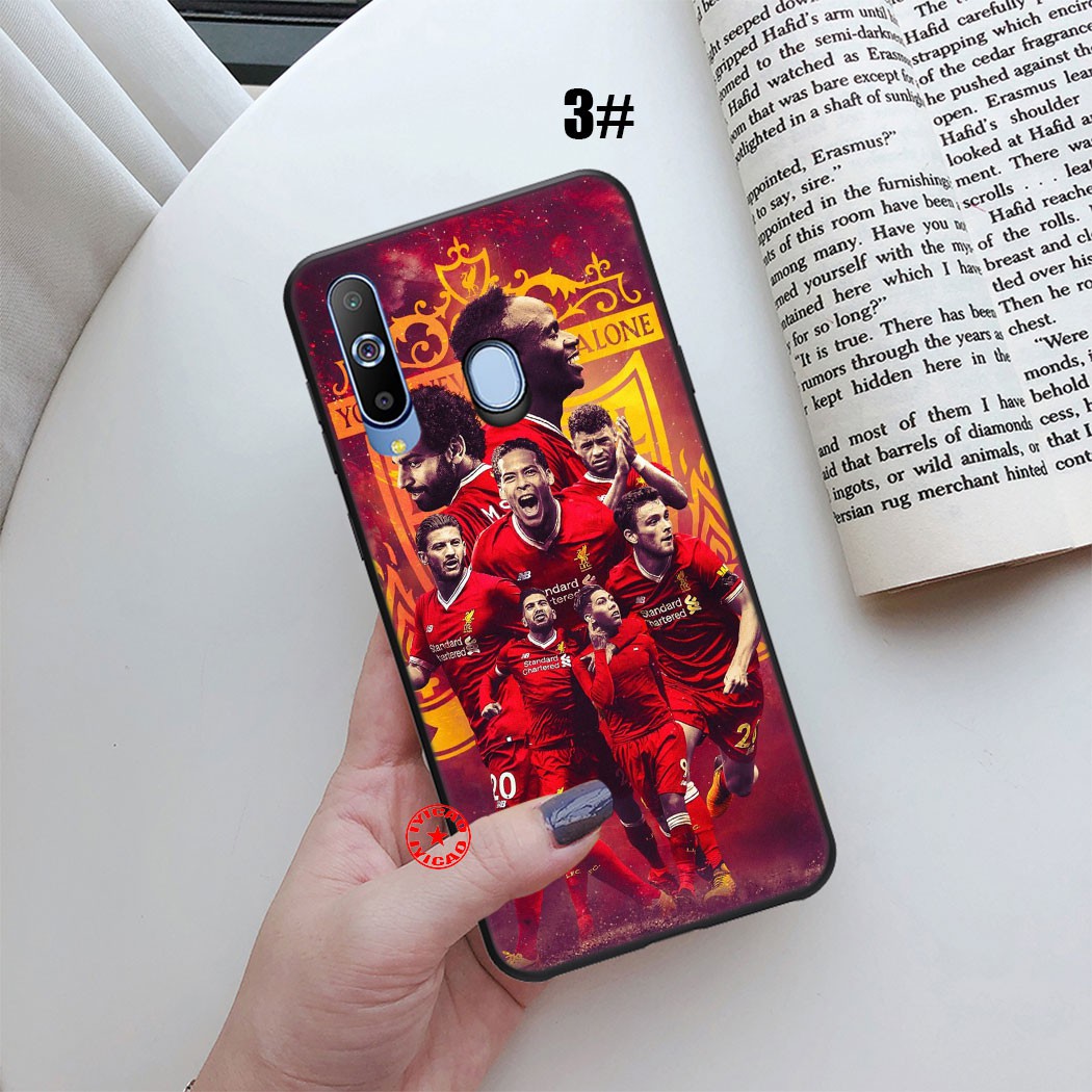 Ốp điện thoại in hình logo Liverpool 125SA cho Samsung Galaxy Note 8 9 10 20 A5 A6 Plus Lite Ultra