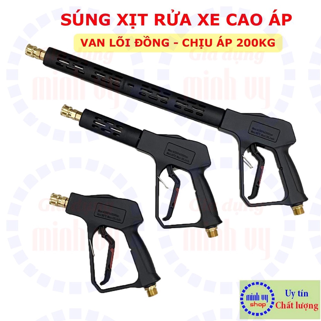 SUNG XỊT RỬA XE cao áp - chịu áp 200KG - G200