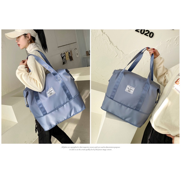 Túi xách du lịch DÒNG CAO CẤP chất liệu vải dù chống thấm nước size đại quai đeo chắc chắn mở rộng thêm đáy, túi đựng đồ