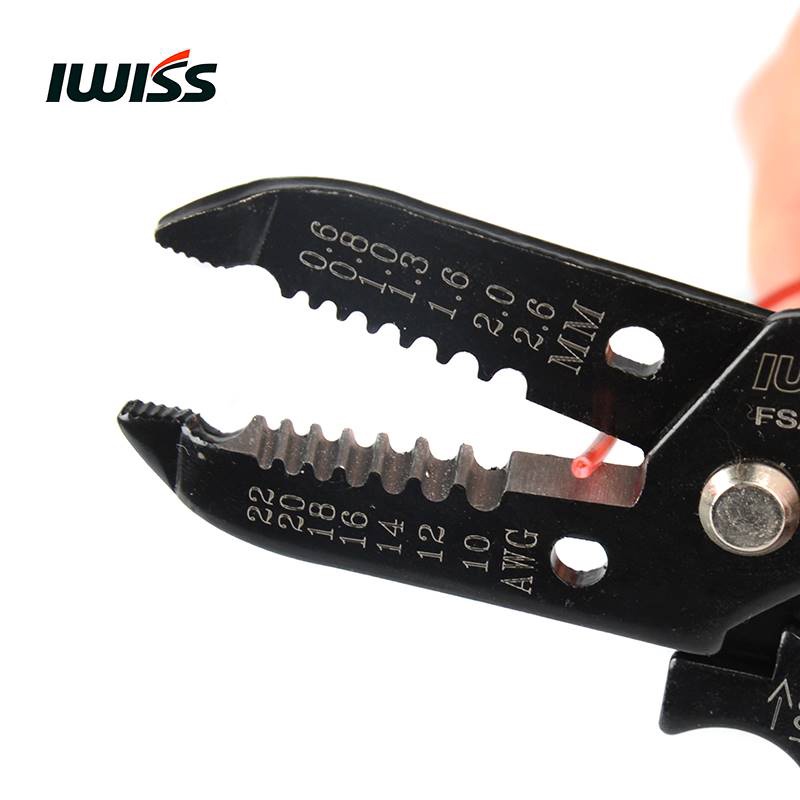 Kìm tuốt và cắt dây điện IWISS FSA-0626