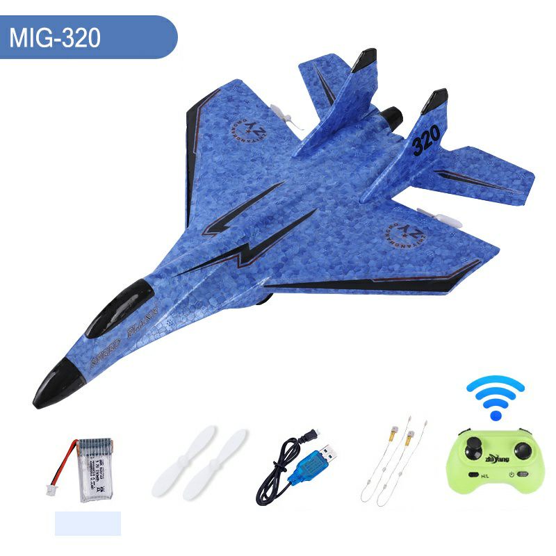 Combo máy bay MIG 29 mini điều khiển từ xa ( tặng kèm pin và cánh dự phòng)