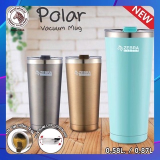 Ly giữ nhiệt Thái Lan Zebra Polar 870ml Inox SUS 304-112702-Tặng kèm túi