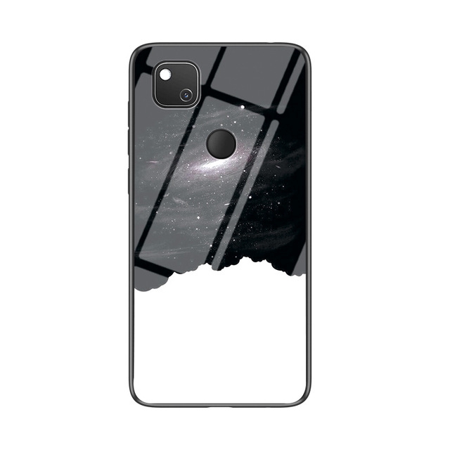 Ốp điện thoại nhựa cứng tích hợp kính cường lực thích hợp cho GOOGLE PIXEL 4 4A XL PIXEL 3A 3 XL 2 XL