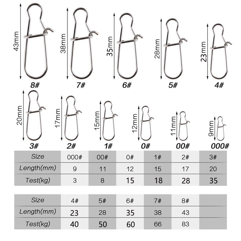 SUENIN Set 100 Móc Câu Cá Chuyên Dụng