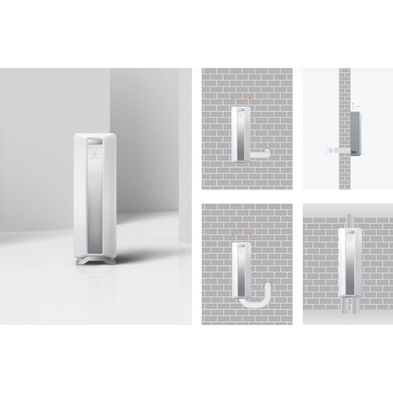 Máy Lọc Không Khí The SmartVent, Máy Cung Cấp Khí Tươi Airproce/AC 160,260,360,500 Diện tích 40m2-200m2