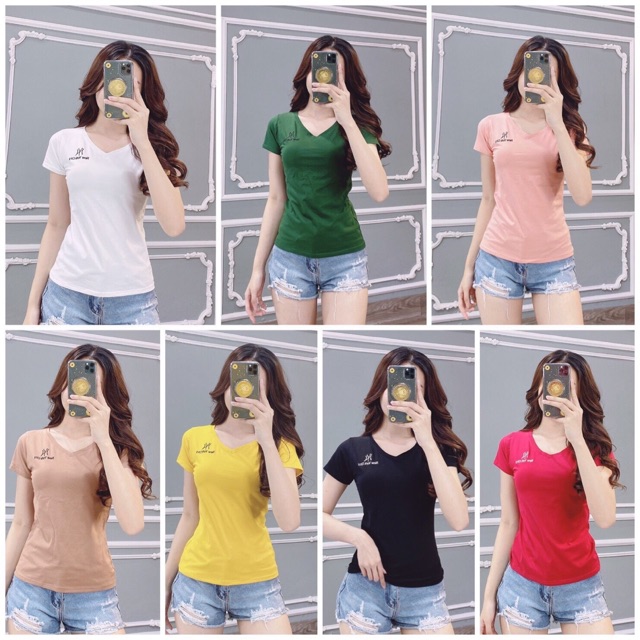 ÁO THUN THÁI CỔ TIM [Hàng có sẵn ] | BigBuy360 - bigbuy360.vn