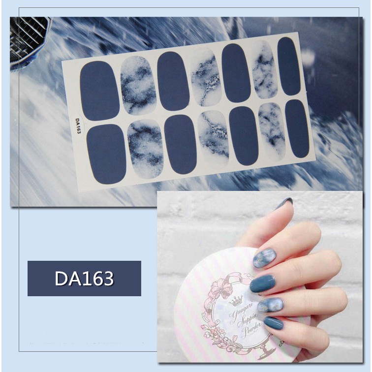 Bộ sticker dán móng tay trang trí 3D DA161 - DA180