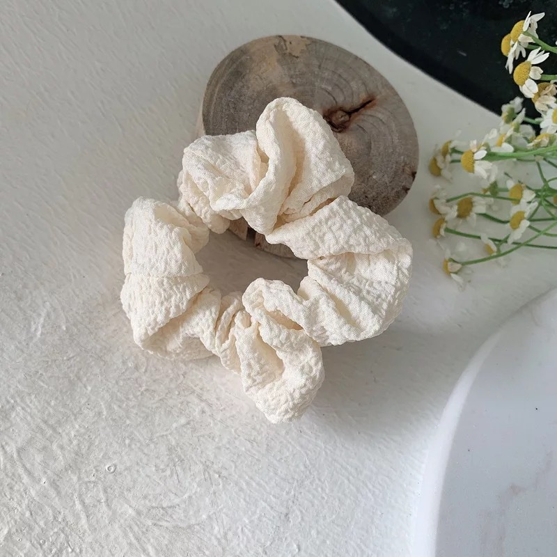 Dây Cột Tóc Nhiều Màu Sắc Đơn Giản Phong Cách Hàn Quốc Dành Cho Nữ