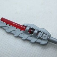 -11107-phụ kiệnMinifigure, Weapon Sword, Serrated with Bar Holder +4L