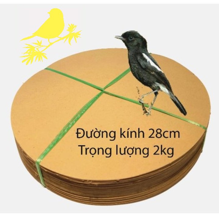 2 kg giấy lót lồng chim ( đường kính 28 cm )