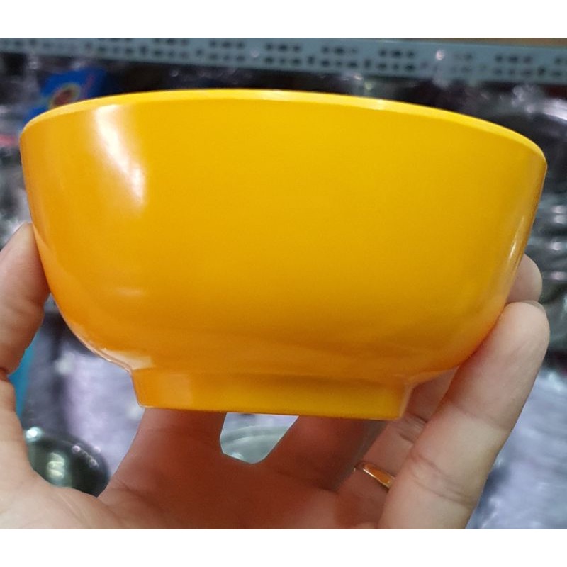 Tô - Chén - Dĩa nhựa melamine (mica) màu vàng