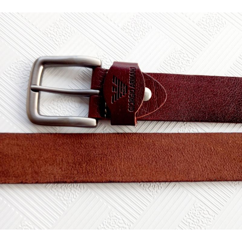 Dây lưng nam da bò thật 100% - T1112