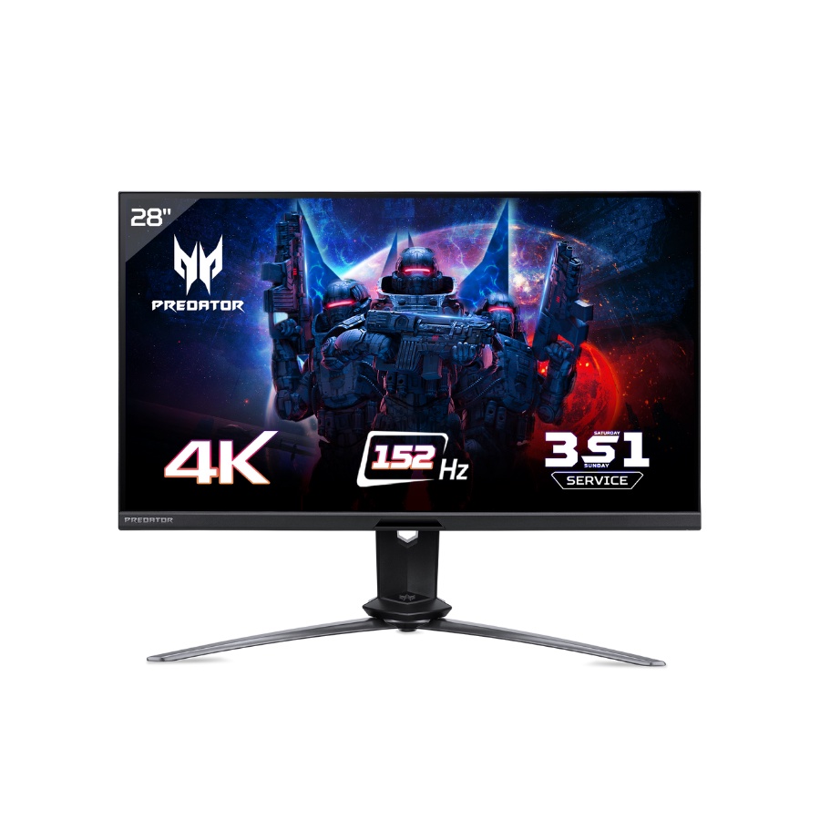 Màn hình Acer Predator X28 28inch | UHD | IPS | 152Hz | 1ms | 400nits | HDMI+DP+USB+Audio | Gsync