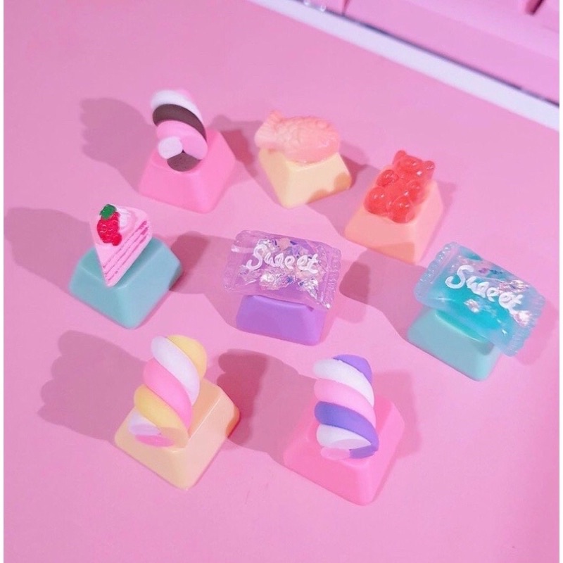 Keycap kẹo Sweet Bling Bling ✨