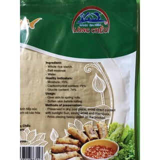 Bánh đa nem Làng Chiều, Vinafood ngon sạch chất lượng (20 lá - mẫu mới)