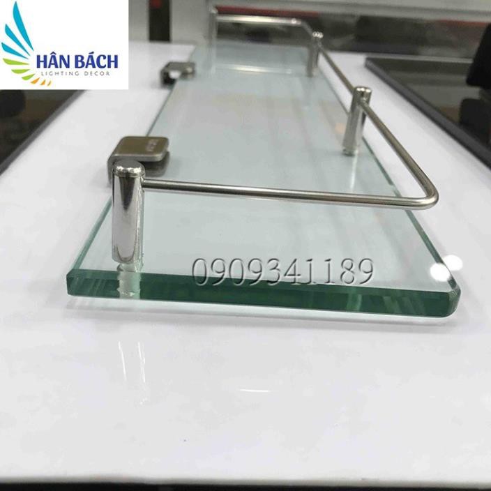 Kệ kính phòng tắm inox 304 kính cường lực