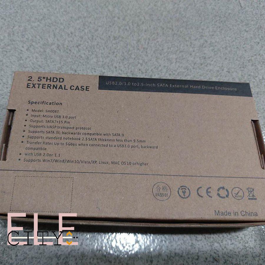 Hộp Đựng Ổ Cứng Di Động 20ele Usb 3.0 2.5 Inch | BigBuy360 - bigbuy360.vn