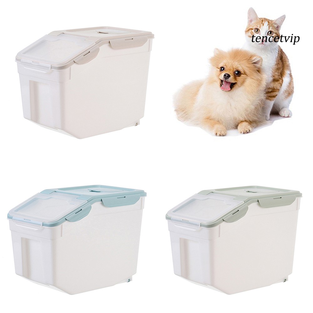 Thùng Đựng Thức Ăn Cho Thú Cưng Dung Tích 10kg Tiện Dụng