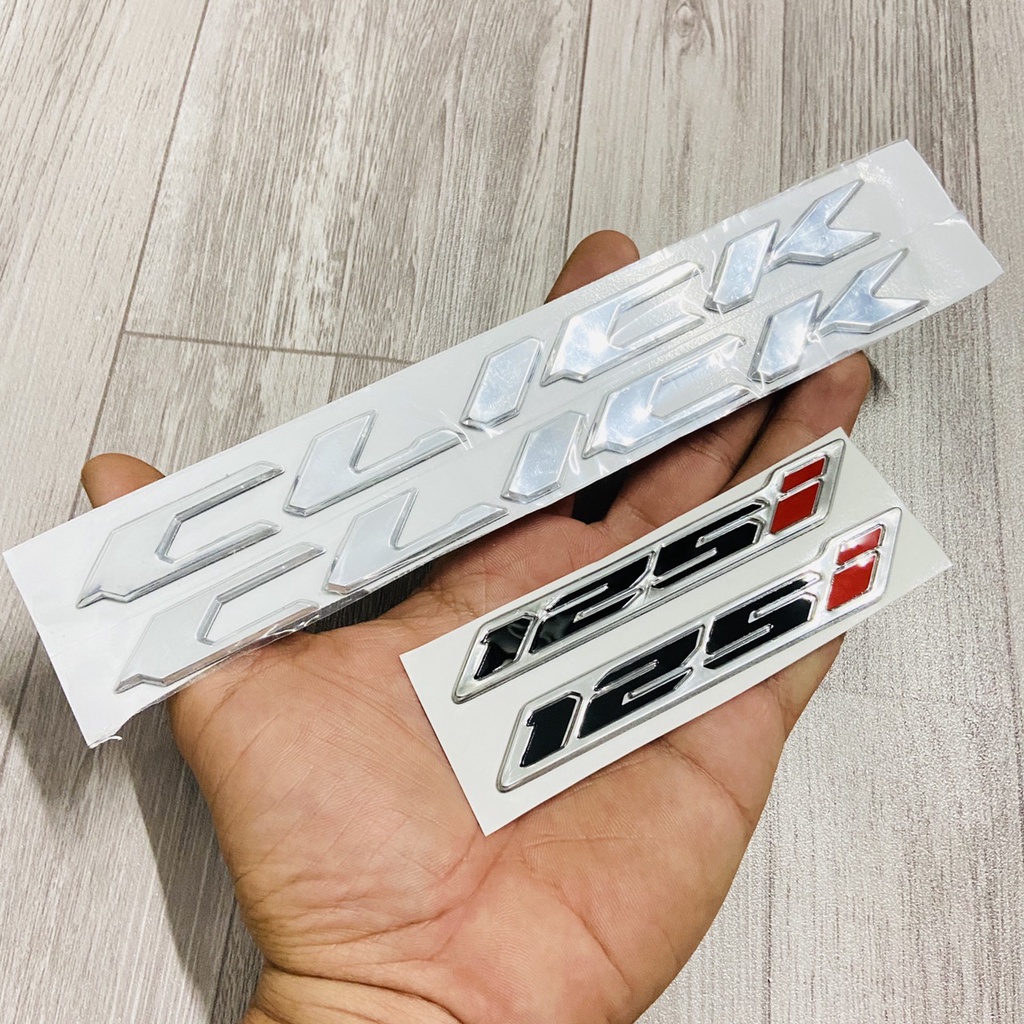 Combo tem chữ Click đi kèm số 125i,150i như zin