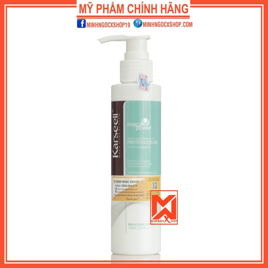 Kem xả khô KARSEELL MACA POWER 150ml chính hãng