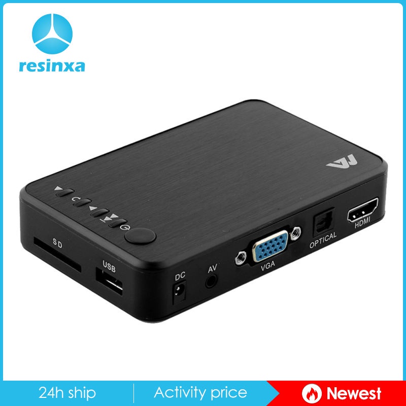 Máy phát đa phương tiện AV VGA RMVB MKV SD USB JPEG Full HD 1080P