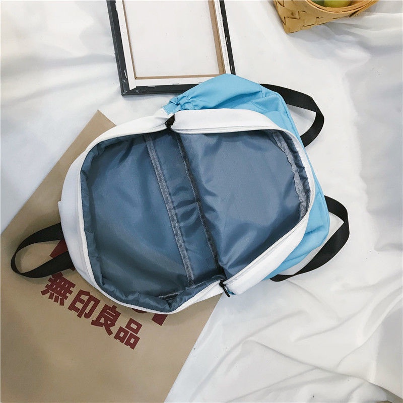 【Giao Hàng Nhanh】 Balo Đi Học Màu Gradient Phong Cách Hàn Quốc Cổ Điển Sức Chứa Lớn Cho Nữ Sinh Đại Học
