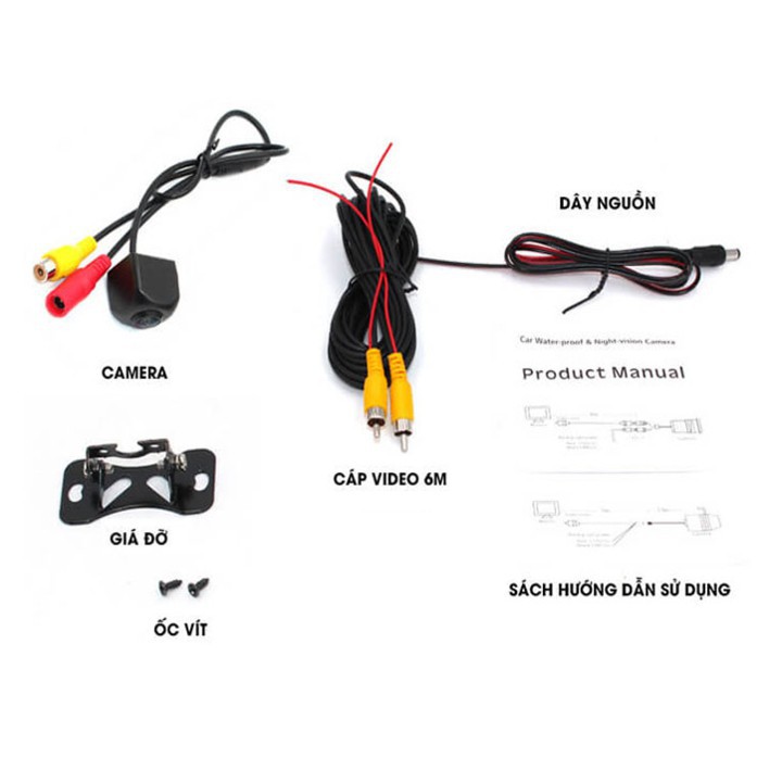 Camera lùi ô tô AHD độ nét cao dành cho màn hình ô tô, xe hơi: Mã sản phẩm TJ-HS-XG-GJ | BigBuy360 - bigbuy360.vn