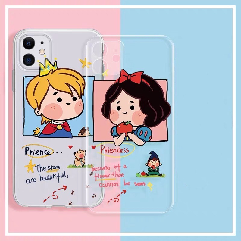 Ốp Điện Thoại Mềm Hình Bạch Tuyết Và Hoàng Tử AS45 Cho oppo F11 PRO F9 F7 F5 YOUTH F1S F3 K3