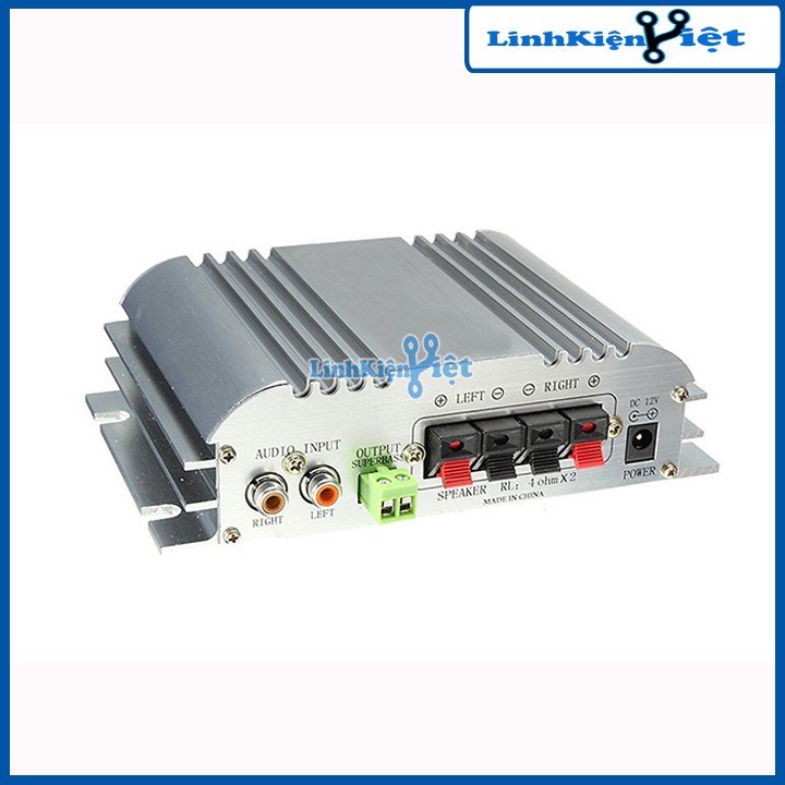 Mạch âm ly HX168AH 300w+300w 12VDC loa trầm- Hifi 2.1