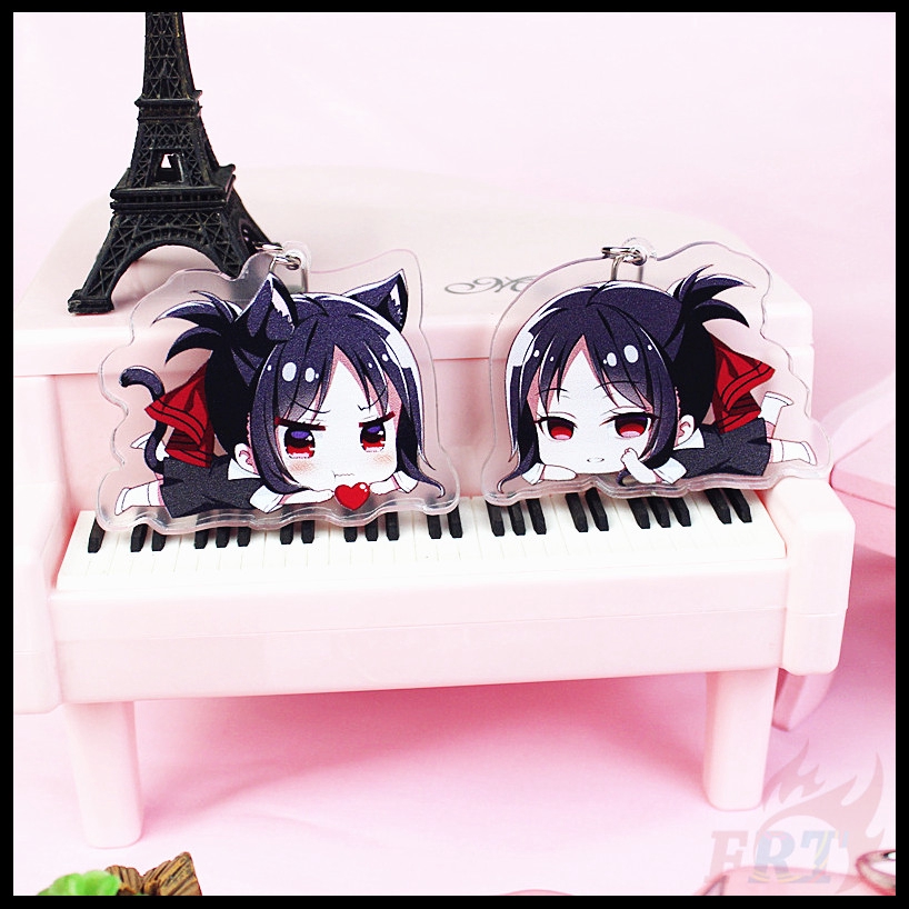 Móc khóa hình nhân vật Shinomiya Kaguya / Fujiwara Chika anime Love Is War 01 :6 độc đáo